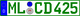 Clubkennzeichen ML-CD 425