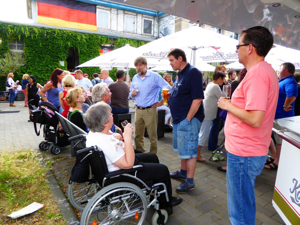 Sommerfest am Bahnhof Duisburg