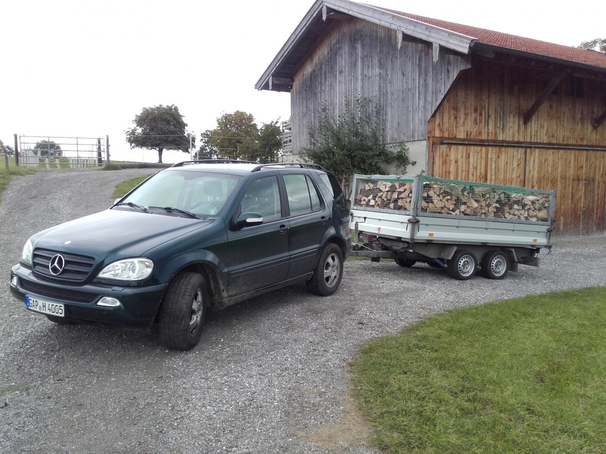 Holzauslieferung ;-)