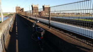 ...dann über eine 2. marode Rheinbrücke...